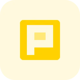 Free Plurk P Logo Icon