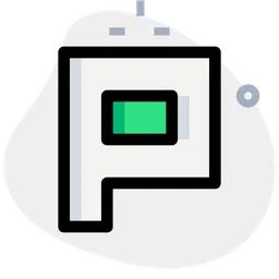 Free Plurk P Logo Icon