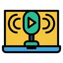 Free Podcast Audio Device Radio Recorder Icon