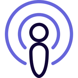 Free Podcasts Logo Icon