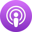 Free Podcasts de manzana  Icono