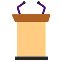 Free Podium Winner Speech Icon