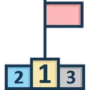 Free Podium Sports Podium Leaderboards Icon