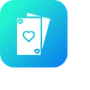 Free Poquer Cartas Juego Icono