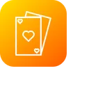 Free Poquer Cartas Juego Icono