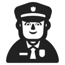 Free 警察官、警官、高官 アイコン