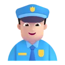 Free 警察官、警官、色 アイコン