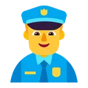 Free 警察、警官、アパート アイコン