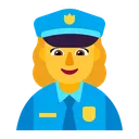 Free 警察、警官、アパート アイコン
