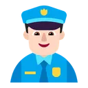 Free 警察、警官、アパート アイコン
