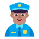 Free 警察、警官、アパート アイコン