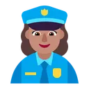 Free 警察、警官、アパート アイコン