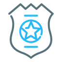 Free Police Badge  Icon