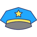 Free Police Cap  Icon