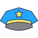 Free Police Cap  Icon