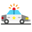 Free Police Car Vehicle Icon