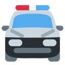 Free Police Car Patroling Icon