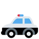 Free Police Car Patroling Icon