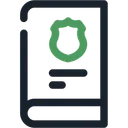 Free Police Colored Outline Icon Icon