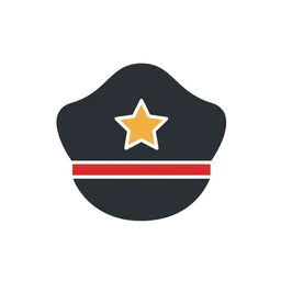 Free Police Hat  Icon