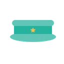 Free Police Cap Uniform Icon