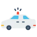 Free Police Van Vehicle Icon