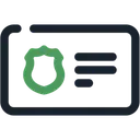Free Police Colored Outline Icon Icon