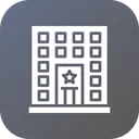 Free Police Station Law Icon