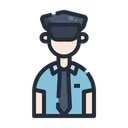 Free Policia Hombre Policia Icono