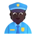 Free Offizier Farbe Dunkel Symbol