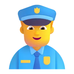 Free Polizei Emoji Symbol