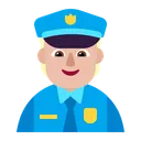 Free Offizier Flach Mittelhell Symbol