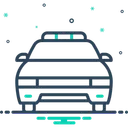 Free Polizeiauto Fahrzeug Auto Symbol