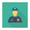 Free Polizist  Symbol