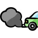 Free Smoke Car Exhaust Fumes Icon