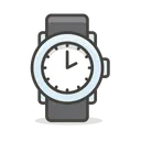 Free Polso Orologio Tempo Icon