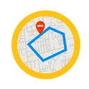 Free Polygon Mode Map Icon