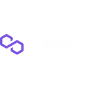 Free Polygon Logo White Icon