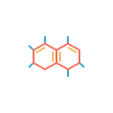 Free Polymer Science Hexagon Icon