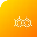 Free Polymere Science Hexagone Icône