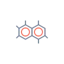 Free Polymere Science Hexagone Icône