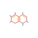 Free Polymere Science Hexagone Icône