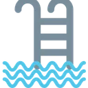 Free Poolleitern Schwimmbad Schwimmen Symbol