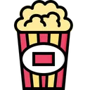 Free Popcorn Snacks Fast Food Icon