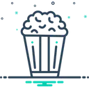 Free Popcorn  Symbol