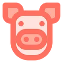 Free Porco Cara Fazenda Icon