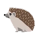 Free Porcupine Hedgehog Animal Icon