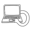 Free Portable Computer  Icon