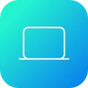 Free Portatil Pantalla Monitor Icono