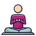 Free Pose De Gomukhasana Ioga Pose Ícone